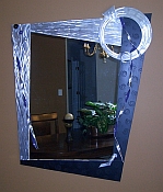 large oversized Mirror, abstract mirror