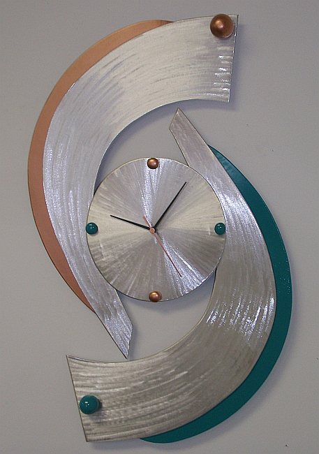 Contemporary clocks,clocks,abstract clocks,abstract wall clocks, contemporary clocks,art clocks, metal clocks