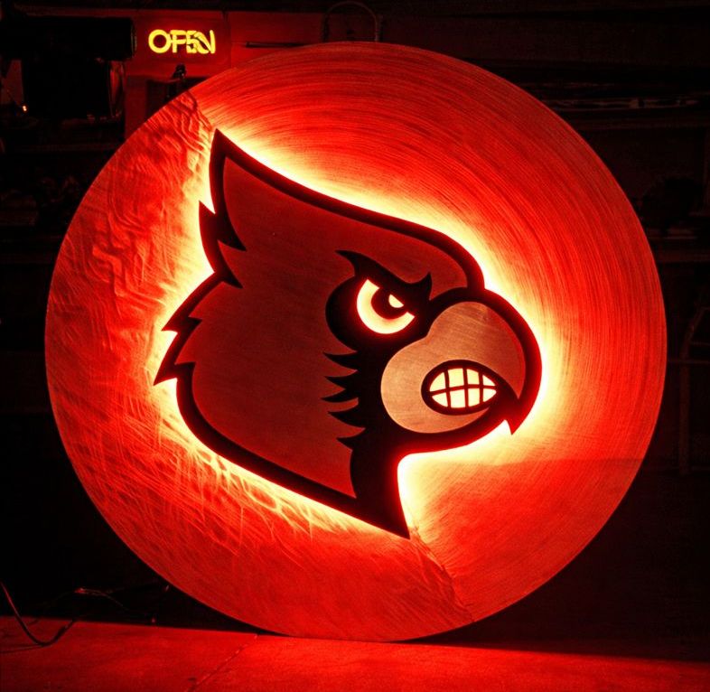 Fiery Glow of card Head logo at Louisville Bass Rudd Tennis CenterTennis Center