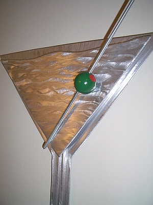 martini art sculpture. For all the martini art collectors