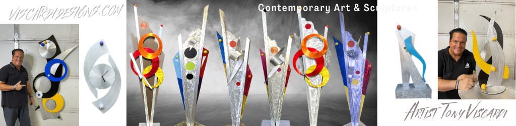 Contemporary Art & Sculptures by metalart artist Tony Viscardi